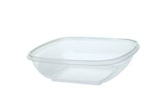SALADEBOWL 250ml 4KANT TRANSPARANT  500st